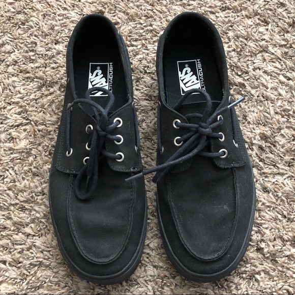 vans chauffeur sf black